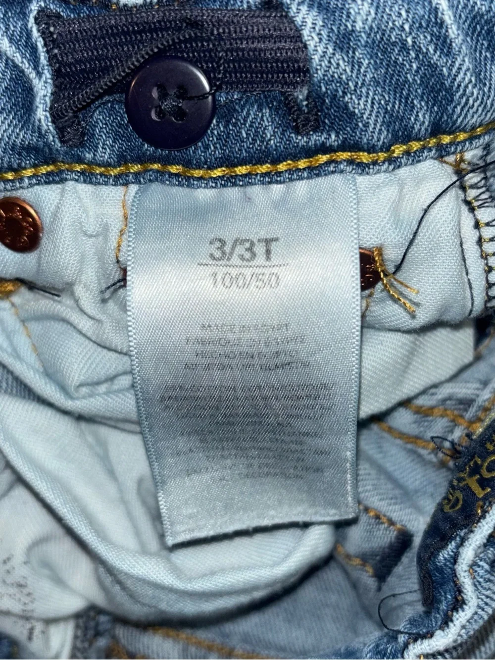 Ralph Lauren kid’s Straight Jeans in Light Blue Wash